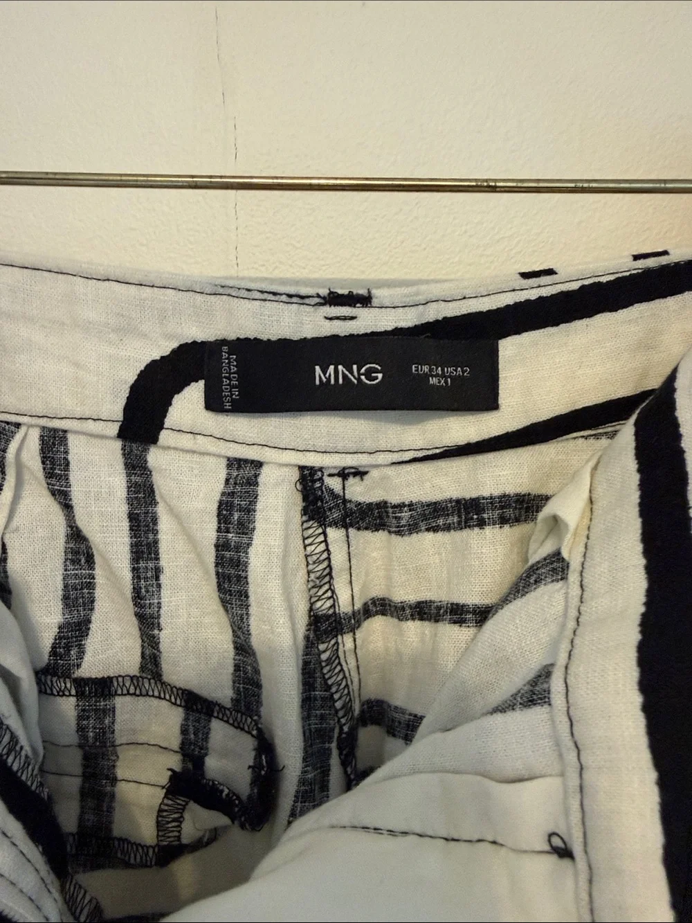 MANGO linen pants